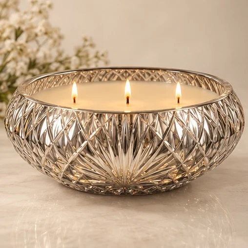 Platinum Glass Urli — illustrative product reference